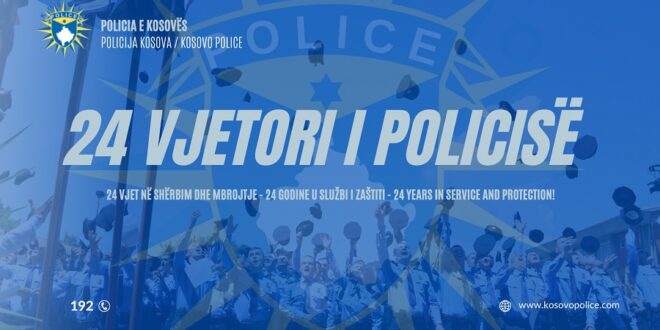 Me rastin e shënimit të 24-vjetorit të ditës së Policisë së Kosovës, sot zhvillohen aktivitete të shumta tematike e ndër-komunikuese