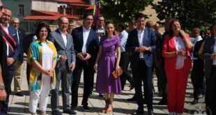 Kryetari i Maqedonisë së Veriut, Stevo Pendarovski, ka qëndruar për një vizitë në Shqipëri