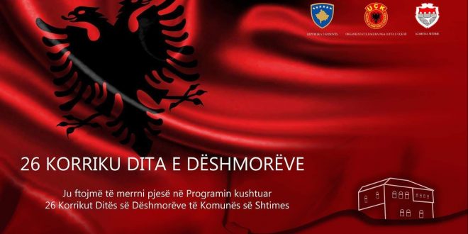 Më 26 korrik shënohet Dita e Dëshmorëve të Ushtrisë Çlirimtare të Kosovës në Komunën e Shtimes