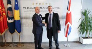 Ramush Haradinaj, në takim me ambasadorin e Britanisë së Madhe, Jonathan Hargraeves, diskutuan për anëtarësimin e Kosovës në NATO