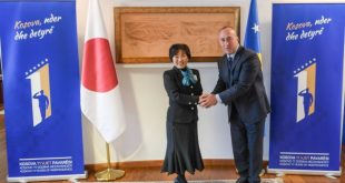 Kryeministri i vendit, Ramush Haradinaj është takuar sot me ministren e Punëve te Jashtme të Japonisë, Toshiko Ab