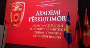 Shënohet 20 vjetori i Operacionit “Shigjeta DO – 2” dhe luftimeve në Pashtrik