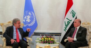 Sekretari i Përgjithshëm i OKB-së, Antonio Guterres po qëndron për vizitë në Irak, për herë të parë pas 6 vitesh