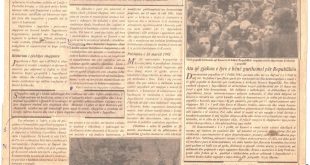 Fjetoni i botuar në gazetën “Bujku” në 15-vjetorin e revoltave dhe demonstratave të vitit 1981 I