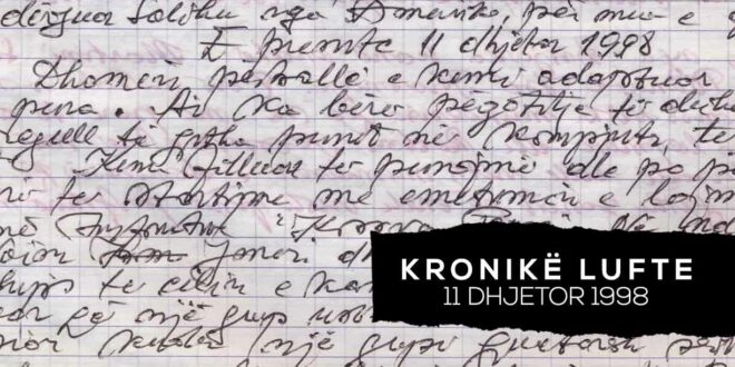 Ahmet Qeriqi: Nga Prishtina kanë ardhur Nezir Myrtaj dhe Sheqir Zeneli, (E premte 11 dhjetor, 1998)