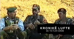 Në rrethana të pa sqaruara vritet luftëtari më i përkushtuar i kësaj ane, Jetë Aziz Hasani (E premte 16 tetor, 1998)