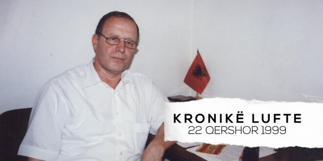 Ahmet Qeriqi: Me tërë familjen vendosemi në shtëpinë tonë në Shtime, pas 13 muajve të qëndrimit në frontet e luftës çlirimtare. (E martë 22 qershor, 1999)