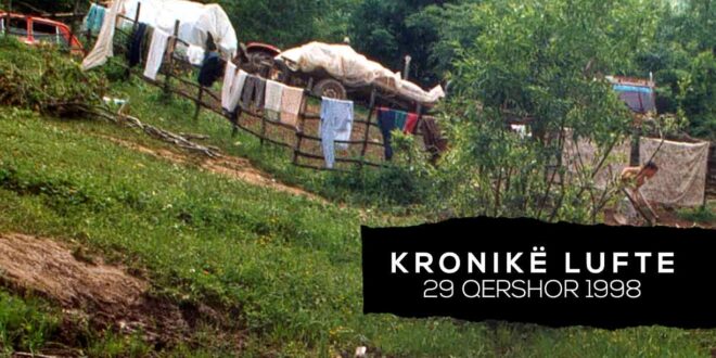 Ahmet Qeriqi: Ardhjet në Krojmir dhe në zonat e tjera të luftimeve nuk kanë të ndalur (E hënë 29 qershor, 1998)