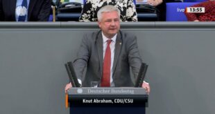 Deputeti i Bundestagut gjerman, Knut Abraham, deklaroi se masat e bëra publike nga Komisioni Evropian kundër Kosovës janë të gabueshme