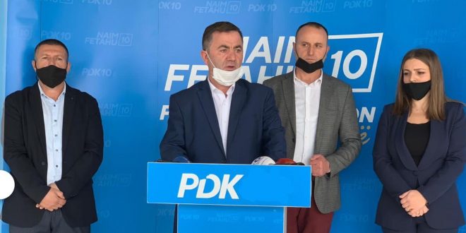 Naim Fetahu kandidat i PDK-së për kryetar të Besianës denoncon abuzimet në këtë komunë nga Nexhmi Rudari