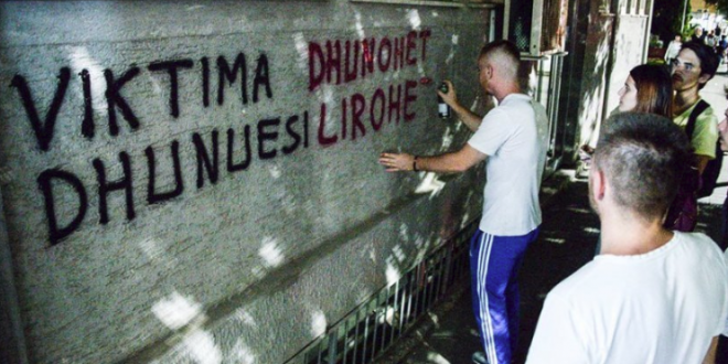 Lëvizja Vetëvendosje në Vushtrri sot organizon një protestë kundër dhunës ndaj gruas në vendin tonë