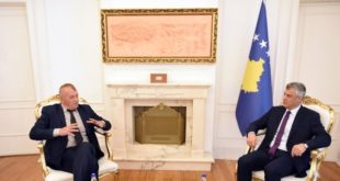 Kryetari, Hashim Thaçi priti në takim kryetarin e OVL të UÇK-së, Smajl Elezi