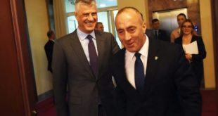 Kryetari Thaçi takohet me kryetarin e AAK-së, Ramush Haradinaj, diskutojnë për zhvillimet politike në vend