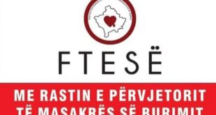 Në përkujtimin e masakrës së Burimit me 29 mars 2019 organizohet aksioni për dhurimin vullnetarë të gjakut