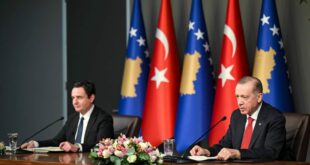 Kryetari i Turqisë Erdogan, premtoi mbështetje për Kosovën në anëtarësimin e saj në Këshillin e Evropës, në BE e në NATO