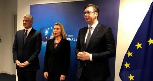 Shefja për Politikë të Jashtme të BE-së, Federica Mogherini takon sot në Berlin përfaqsuesit e Kosovës dhe Serbisë