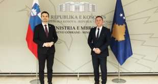 Sllovenia partner i rëndësishëm i Kosovës në fushën e mbrojtjes dhe sigurisë