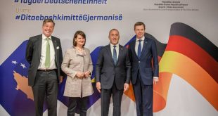 Kryeministri Haradinaj: Shteti dhe kombi gjerman vazhdojnë të jenë bosht i përkrahjes shumëdimensionale të Kosovës