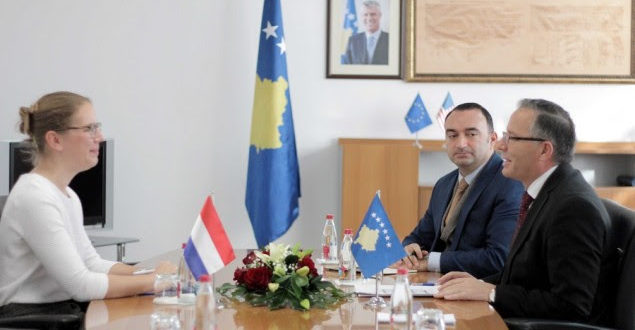 Ministri i Financave Bedri Hamza ka pritur sot në takim shefen e Ambasadës së Luksemburgut Anne Dostert, të cilën e falënderoi për kontributin dhe