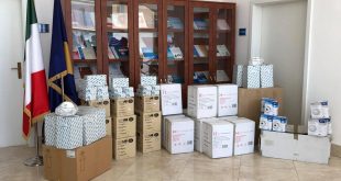 IKShPK pranon një donacion me pajisje dhe material mbrojtëse nga Italia për personelin shëndetësor parandalimin e koronavirusit