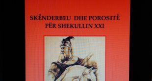 Sot promovohet libri i radhës i autorit Jakup Krasniqi me titullin "Skënderbeu dhe porositë për shekullin XXI