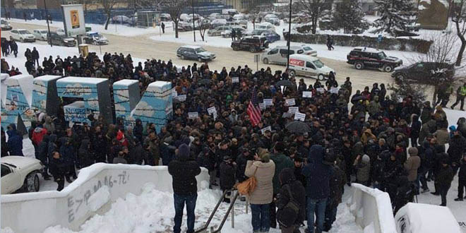 Në Prishtinë u mbajtën protesta kundër arrestimit në Ramush Haradinajt në Francë