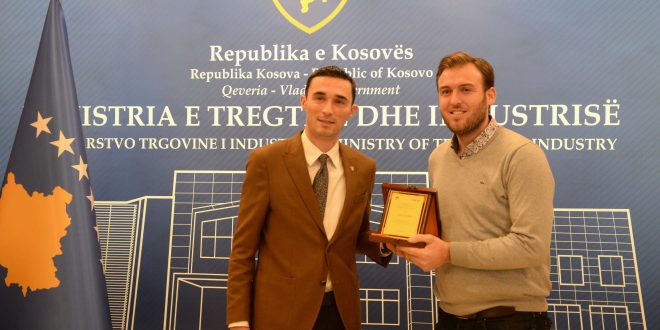 MTI dhe Agjencia për Investime dhe Përkrahje të Ndërmarrjeve në Kosovë, ka shpallur Top Ndërmarrjet e Vitit 2018