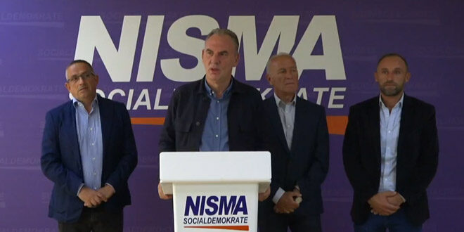 Kryetari i Nismës Socialdemokrate, Fatmir Limaj ka prezantuar dy aderime në parti, Gëzim Ibrahimin dhe Ismet Hajdinin