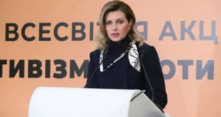 Bashkëshortja e kryetarit të Ukrainës, Elena Zelenska, i ka dorëzuar një letër delegacionit kinez, në Davos të Zvicrës