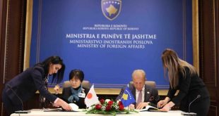 Kosova dhe Japonia kanë nënshkruar një marrëveshje dypalëshe nga e cila vendi ynë do të përfitojë 250 milionë jen japonez