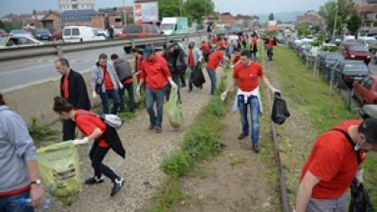 Sot anekënd vendit po zhvillohet aksioni “Ta pastrojmë Kosovën”