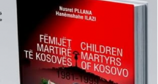 Më 20 nëntor 2019 promovohet libri monografik “Fëmijët martirë të Kosovës 1981 – 1999” të autorëve Nusret Pllana e Hanëmshahe Ilazi