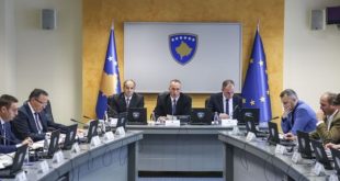 Qeveria e Republikës së Kosovës pritet të mblidhet sot pasdite në ora 14:00