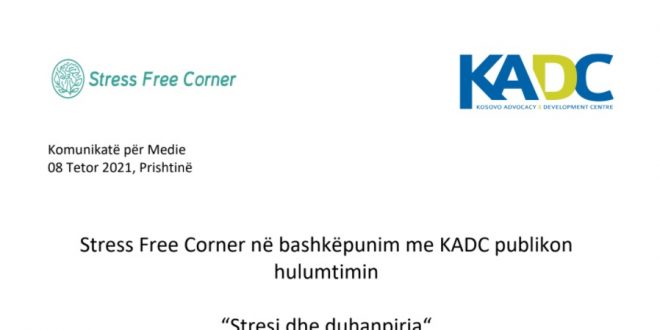 Sot, në Qendrën Inovative, në Prishtinë lansohet hulumtimi, “Niveli i stresit te duhanpirësit dhe joduhanpirësit”