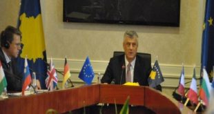 Thaçi takoi ambasadorët e vendeve perëndimore në Kosovë