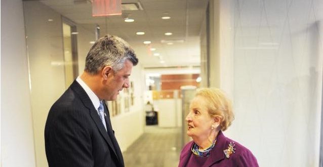 Kryetari i Republikës së Kosovës, Hashim Thaçi: Mandati i Albright ka lënë gjurmë edhe në Kosovë