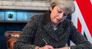 Kryeministri Haradinaj mori një urim për zgjedhjen e tij në krye të Qeverisë së Kosovës nga kryeministrja britanike Theresa May