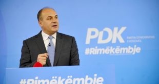 Kandidati për kryeministër, Enver Hoxhaj prezantoi platformën e PDK-së për rimëkëmbje të Kosovës